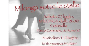 Milonga sotto le stelle - Agostissimo 2019 - Codevilla - Immagine: 1