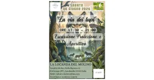 6 Giugno 2026 La via dei Lupi, Escursione pomeridiana e Aperivo in Azienda - Immagine: 1