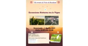 Escursione Notturna in Vigna e Apericena 1 aprile 2023 - Immagine: 1