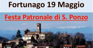 Festa patronale di San Ponzo - Fortunago 2024 - Immagine: 1
