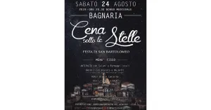 Festa patronale San Bartolomeo 2019 - Bagnaria - Cena sotto le stelle nel Borgo Medievale - Immagine: 2