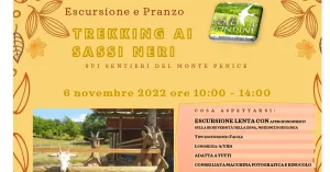 TREKKING AI SASSI NERI, a seguire pranzo in Azienda - Immagine: 1