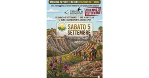 5 Settembre 2026 mattina, Trekking al Ponte Tibetano di Cecima sui nuovi sentieri del Guardamonte - Immagine: 1