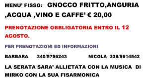 Cena sotto le stelle a Trebbio - Torrazza Coste 2024 - Immagine: 2