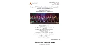 CONCERTO IN COLLABORAZIONE CON IL FESTIVAL ULTRAPADUM. FANFARA DEL TERZO REGGIMENTO CARABINIERI 
