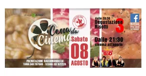 Degustazione 3 risotti - Cinema all'aperto - Immagine: 1