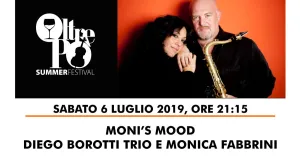 Concerto jazz Moni's Mood Diego Borotti Trio plus Monica Fabbrini Casteggio 2019 - Immagine: 1