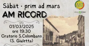 Am Ricord - cena + filmati e foto d'epoca | Santa Giuletta 2025 - Immagine: 1