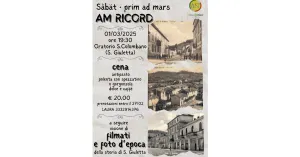 Am Ricord - cena + filmati e foto d'epoca | Santa Giuletta 2025 - Immagine: 4