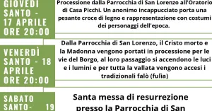 Triduo Pasquale - Romagnese 2025 - Immagine: 2