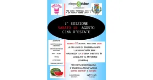 2^  CENA D'ESTATE TORRAZZA COSTE OLTREPO' PAVESE 2019 - Immagine: 3