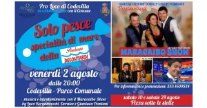 Solo Pesce - Pescheria Decontardi e Maracaibo Show - Agostissimo 2019 - Codevilla - Immagine: 1