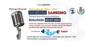 Sanremo è Sanremo 70 anni di musica Italiana a Retorbido 2021 - Immagine: 1
