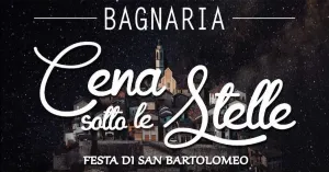 Festa patronale San Bartolomeo 2019 - Bagnaria - Cena sotto le stelle nel Borgo Medievale - Immagine: 1