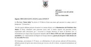 Raccolta Fondi Covid 19 - Immagine: 2