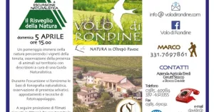 Escursione naturalistica e Merenda - Il Risveglio Della Natura - Zenevredo 2020 - Immagine: 1
