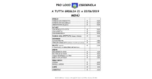 FESTA A TUTTA GRIGLIA 2019 - CIGOGNOLA - Immagine: 2