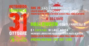 Halloween + Cena Con Delitto + DJ SET E COCKTAIL - Immagine: 2