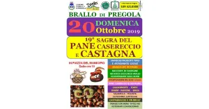 19a Sagra del Pane Casereccio e della Castagna 2019 Brallo - Immagine: 1
