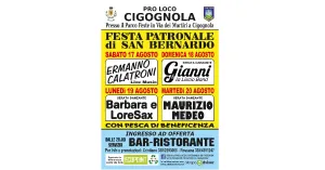 FESTA DI SAN BERNARDO 2019 CIGOGNOLA - Immagine: 1