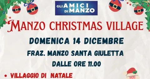 Manzo Christmas Village 2025 - Santa Giuletta