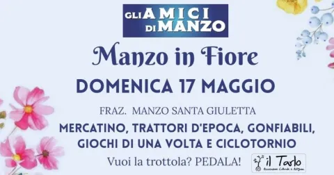 MANZO IN FIORE - MANZO 2026 | SANTA GIULETTA