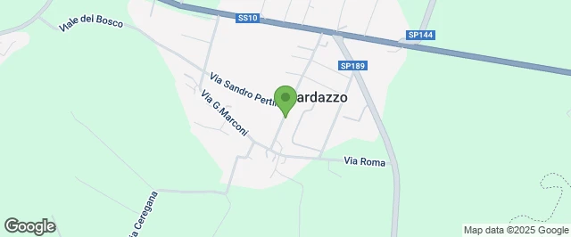 mappa evento per il giorno 2025-07-18